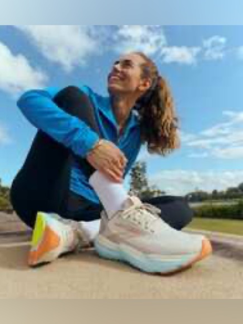 Brooks Glycerin 21 Road-Running Shoes Women's gray aqua coconut size 11 - Picture 13 of 13